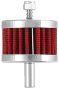 K&N Steel Base Crankcase Vent Filter 3/8in OD Tube 2in OD 1-1/2in Height