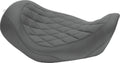 Mustang 06-17 Harley Dyna Wide Tripper Solo Seat Diamond Stitch- Black