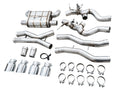 AWE Tuning SwitchPath Cat-Back Exhaust for BMW G8X M3/M4 - Chrome Silver Tips