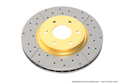 DBA 14-18 Volkswagen GTI (w/Perf Pkg 310mm Rotor Excl EPB) Rear Drill & Slot Street Series Rotor