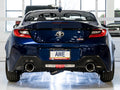 AWE Tuning Subaru BRZ/ Toyota GR86/ Toyota 86 Track Edition Cat-Back Exhaust- Chrome Silver Tips