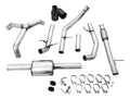 AWE Tuning 4th Gen GM 1500 5.3L 0FG Cat-Back Split Rear Exit (Flat Bumper) - Dual Diamond Tips
