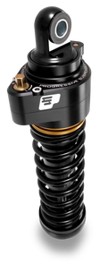 Progressive Harley Ultra Low-QPS 944 Series Shocks, 12.5in, 11in Ride Height Heavy Duty - Black/Gold