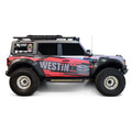 Westin 21-25 Ford Bronco 4dr (Excl. Sport) Outlaw Drop Running Boards - Tex. Blk