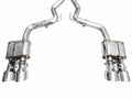 AWE 2024 Ford Mustang Dark Horse S650 RWD SwitchPath Cat-Back Exhaust w/ Quad Chrome Silver Tips