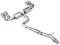 AWE Tuning 22-24 Audi 8Y S3 Touring Edition Exhaust - Chrome Silver Tips