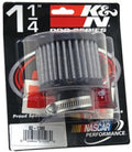 K&N 1.25in Flange ID x 3in OD x 2.5 inch H Rubber Base Crankcase Vent Filter