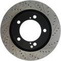 StopTech 07-09 Toyota Tundra / 08-09 Toyota Sequoia Front Left Slotted & Drilled Rotor