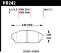 Hawk HP+ Street Brake Pads