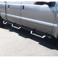 Westin 99-16 Ford F-250/350/450/550 CC (6.75ft Bed) HDX Drop Whl to Whl Nerf Step Bars - Text Blk