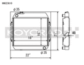 Koyo 68-72 Nissan Skyline L20 I6 MT (KGC10) Radiator (SK-C13 Required)