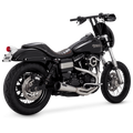 Vance & Hines HD Dyna 91-17 Upsweep SS 2-1 PCX Full System Exhaust