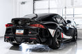 AWE Tuning 2020 Toyota Supra A90 Non-Resonated Touring Edition Exhaust - 5in Chrome Silver Tips