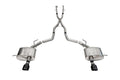 Corsa 2011-2025 Dodge Durango Xtreme 2.5in Cat-Back Dual Rear Exit w/ Single 4.5in Black PVD Tips