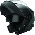 Sena Technologies Outrush R Flip-Up Bluetooth Helmet Matte Black - Small