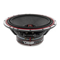DS18 6.5in 120 Watts RMS 3 ohm 2-Way Coaxial Speakers And Component System w/ Fiberglass Cone
