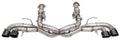 Corsa 20-25 Corvette C8 3in Xtreme Cat-Back Exhaust 4.5in Blk Quad Tips - Integrates stock AFM Valve