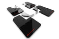 Rally Armor 21-25 Ford Bronco (Steel Bmpr + RR - NO Rptr/Sprt) Blk Mud Flap w/Red Logo