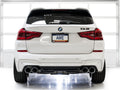 AWE Tuning 20-25 BMW X3 M/M Comp (F97) AWD SwitchPath Axle-Back Exhaust - Chrome Silver Tips