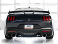 AWE 2024 Ford Mustang Dark Horse S650 RWD SwitchPath Cat-Back Exhaust w/ Quad Chrome Silver Tips