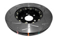 DBA 08+ EVO X Front Slotted 5000 Series 2 Piece Rotor Assembled w/ Black Hat