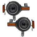Oracle 2021+ Ford Bronco Oculus Bi-LED Projector Headlights - Amber/White Switchback