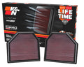 K&N Replacement Air Filter for 11-14 BMW M5/M6 4.4L V8 / 2015 M4/M3 3.0L I6 (2 per box)
