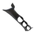 Autometer 08-10 Ford Super Duty 52mm Black Triple Pillar