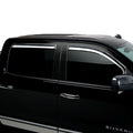 Putco 19-20 Chevy Silverado / GMC Sierra 1500 - Crew Cab (Set of 4) Element Chrome Window Visors