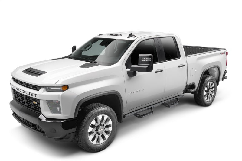 N-Fab Predator Pro 19-20 Chevy/GMC 1500 Crew Cab - Cab Length - Tex. Black