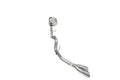 Corsa 2021-2025 Ford F-150 Regular Cab/6.5in Bed 5.0L V8 Xtreme Cat-Back Single Side Exit-Polished