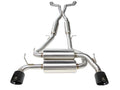 aFe Takeda 2-1/2 in 304 SS Cat-Back Exhaust System Infiniti G37 08-13/Q60 14-15 V6-3.7 w/ Black Tips