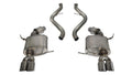 Corsa 2008-2012 BMW M3 Convertible E93 Polished Sport Cat-Back Exhaust