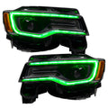 Oracle 1421 Jeep Grand Cherokee Dynamic Headlight DRL Upgrade Kit ColorSHIFT Dynamic