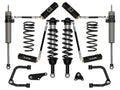 ICON 2024+ Toyota Tacoma 1.25in-3in Stage 5 Suspension System Tubular w/ Triple Rate Spring