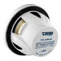 DS18 Subwoofer & Enclosure 10in 300 Watts RMS 4 ohm SVC White