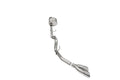 Corsa 2021-2025 Ford F-150 Regular Cab/6.5in Bed 5.0L V8 Xtreme Cat-Back Single Side Exit-Polished