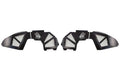 Fishbone Offroad 2018+ Jeep Wrangler JL Front Pair Aluminum - Black Powdercoat Inner Fenders