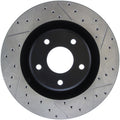 StopTech Power Slot 05-07 Cadillac XLR / 06-09 Chevy Corvette Front Left Drilled & Slotted Rotors