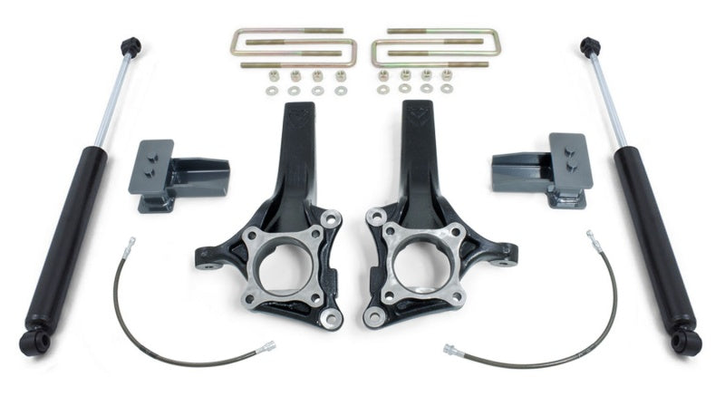 MaxTrac 15-18 Ford F-150 2WD 4.5in/2in MaxPro Spindle Lift Kit w/MaxTrac Shocks