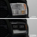 Form Lighting 2009-2018 Ram 1500/2500/3500 Sequential LED Projector Headlights (Pair)