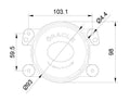 Oracle Jeep Wrangler JK/JL/JT High Performance W LED Fog Lights - Amber