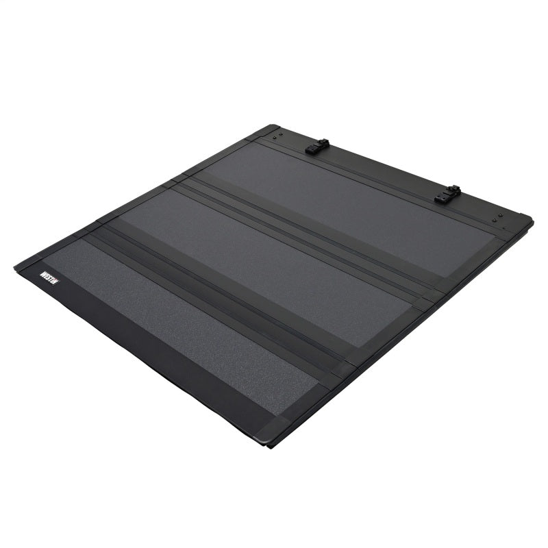 Westin 22-26 Toyota Tundra w/Cargo Mgmt 6ft. 5in. Bed Hard Tri-Fold Tonneau Cover - Black