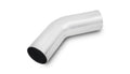 Vibrant 4.5in OD T6061 Aluminum Mandrel Bend 45 Degree - Polished