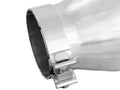 aFe Diesel Exhaust Tip Bolt On Polished 4in Inlet x 6in Outlet x 12in Length