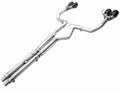 AWE 2024 Ford Mustang Dark Horse S650 RWD Track Edition Cat-Back Exhaust w/ Quad Diamond Black Tips