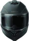 Sena Technologies Outrush R Flip-Up Bluetooth Helmet Matte Black - Small