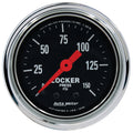 Autometer Traditional Chrome 2-1/16in 150 PSI Mechanical Air Locker Gauge