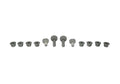 Ford Racing 05-14 Mustang Caster & Camber Alignment Eccentric Bolt Kit