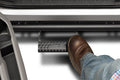 N-Fab RKR Step System 15-17 Ford F-150 SuperCrew - Tex. Black - 1.75in